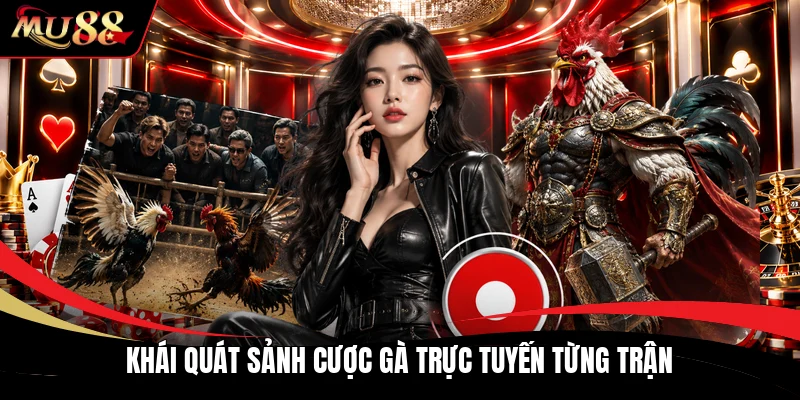 Khái quát sảnh cược gà trực tuyến từng trận
